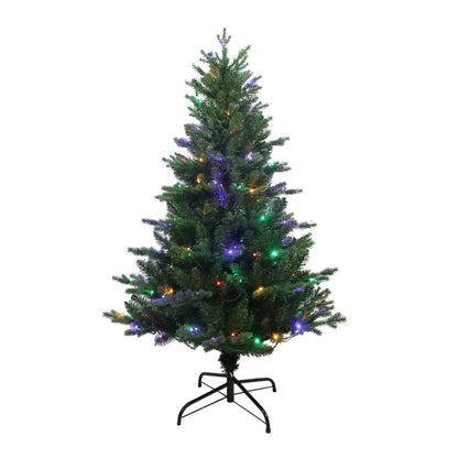 Kurt S. Adler 4.5' Pre-Lit Multicolor LED Jackson Pine Tree