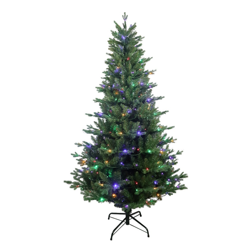 Kurt S. Adler 6' Pre-Lit Multicolor LED Jackson Pine Tree