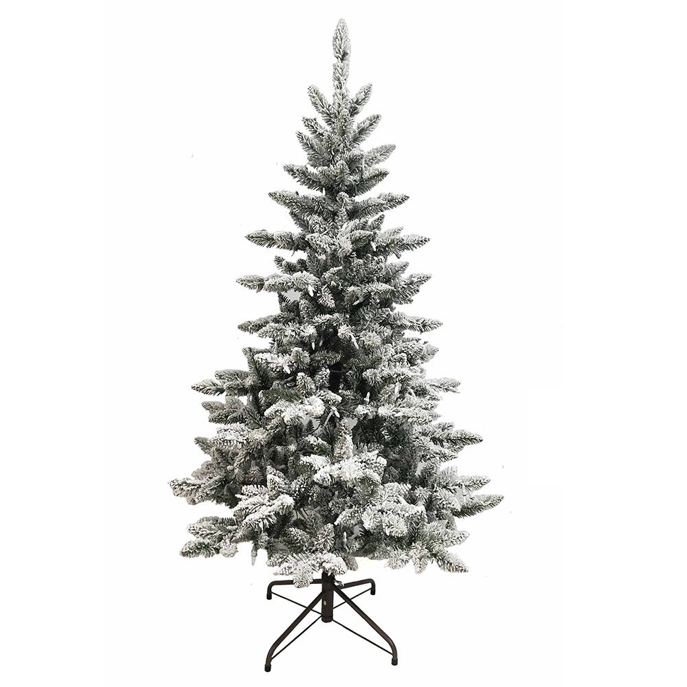 Kurt S. Adler 5' Pre-Lit Warm White LED Snow Pine Tree