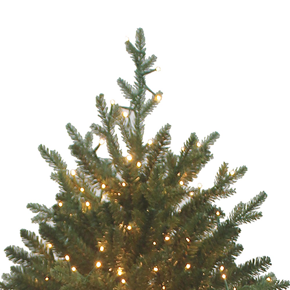 Kurt S. Adler 5' Pre-Lit Warm White Custer LED Noble Fir Tree