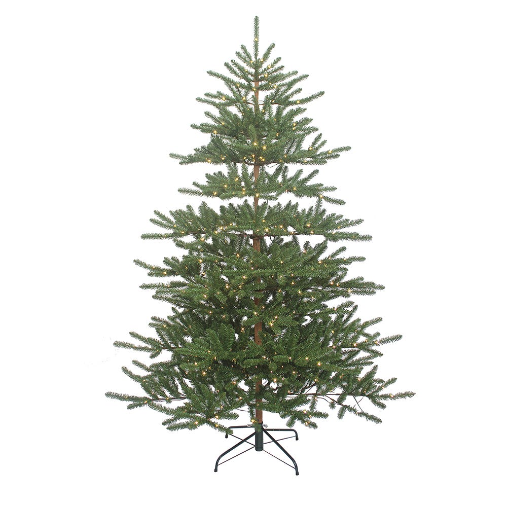 Kurt S. Adler 7' Pre-Lit Warm White LED Mountain Pine Tree