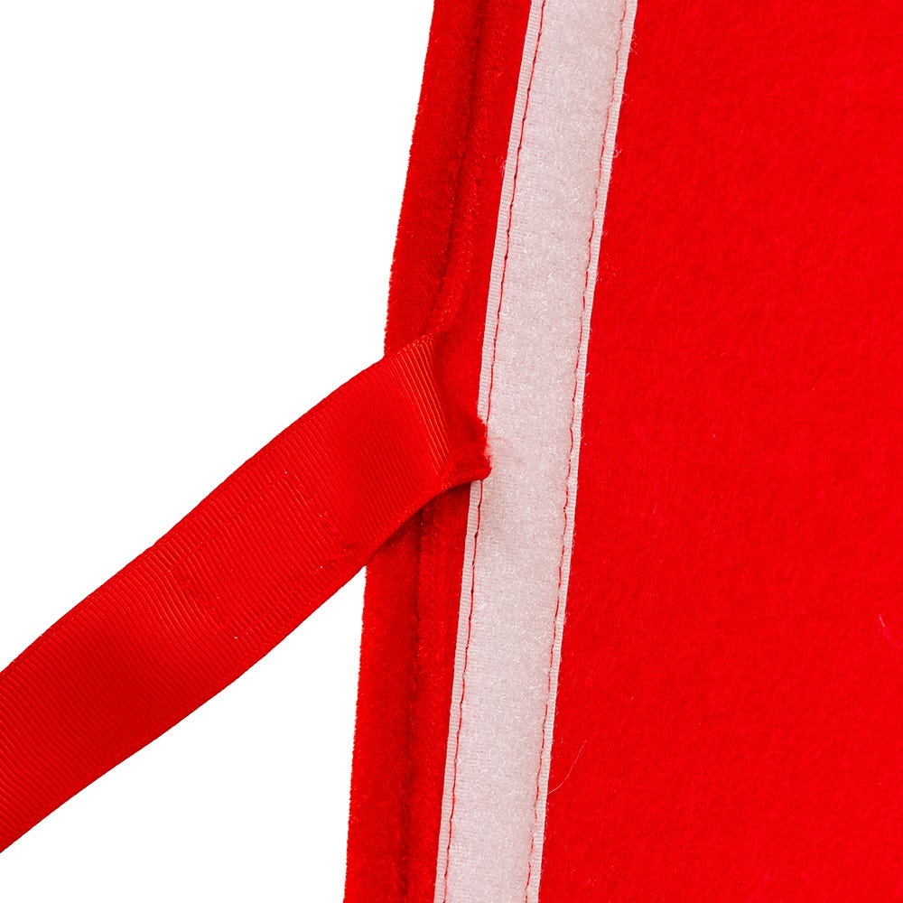 Kurt S. Adler 24“ Quilted Red Velvet Tree Collar