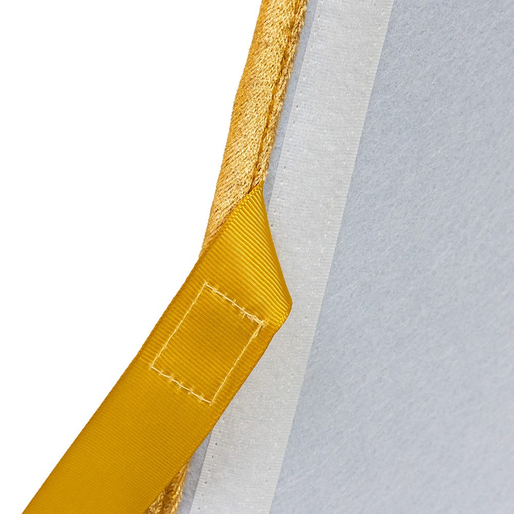 Kurt S. Adler 24“ Embroidered Gold Satin Tree Collar