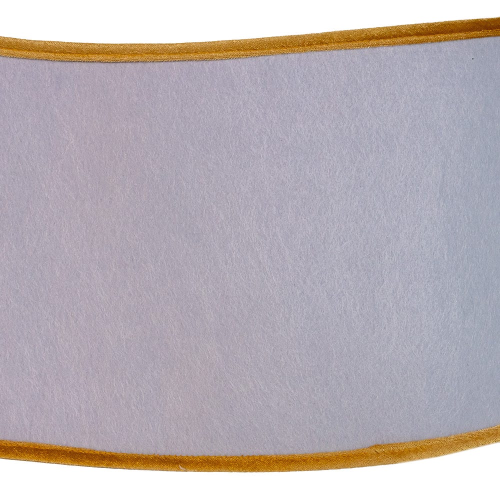 Kurt S. Adler 24“ Embroidered Gold Satin Tree Collar