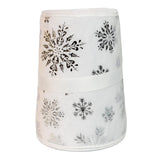 Kurt S. Adler 24“ White Snowflake Tree Collar