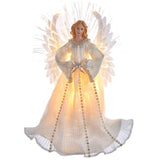 Kurt S. Adler 16“ 7-Light LED Fiber-Optic Angel Treetop