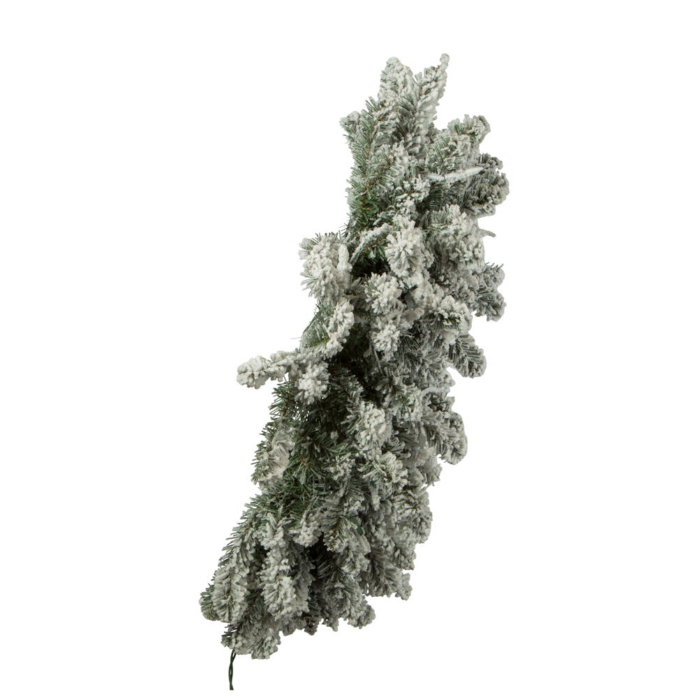 Kurt S. Adler 24“ Pre-Lit Clear Incandescent Vail Pine Wreath