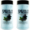 Spazazz Aromatherapy Spa and Bath Crystals Originals (Eucalyptus Mint 17 oz (2 Pack)) Eucalyptus Mint 17 Ounce (2 Pack)