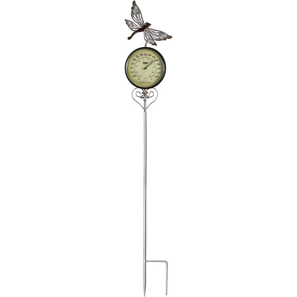 Dragonfly Outdoor Wall Thermometer