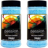 Spazazz Aromatherapy Spa and Bath Crystals- Set The Mood (Sex On The Beach - 2pk)