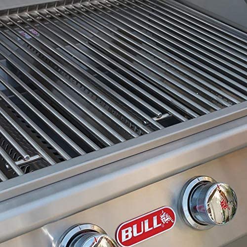 BULL 69009 Steer Head NG Natural-Gas-Grills, Stainless Steel