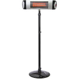 GreenTech Environmental Pureheat Aluminum Outdoor 3-in-1 Space Heater and Air Purifier with Digital Display and Remote Control