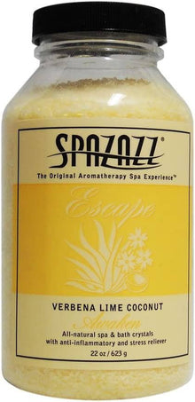 Spazazz 7377C Spa and Bath Crystals, Lime Coconut , 22 Ounce 1