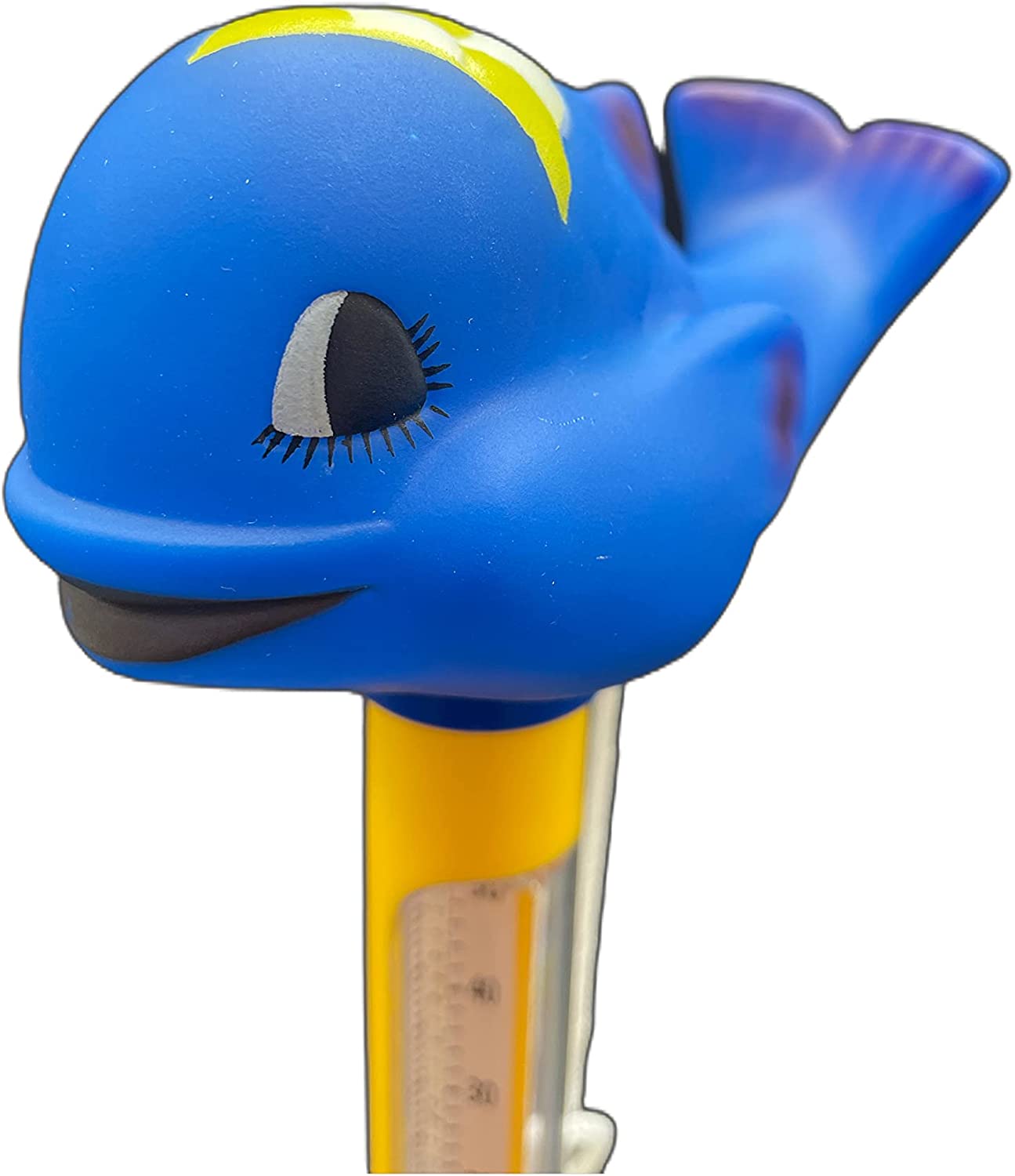 Poolzilla Floating Animal Thermometer for Pools, Spas, Hot tubs, & Aquariums (Whale)