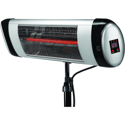 GreenTech Environmental Pureheat Aluminum Outdoor 3-in-1 Space Heater and Air Purifier with Digital Display and Remote Control